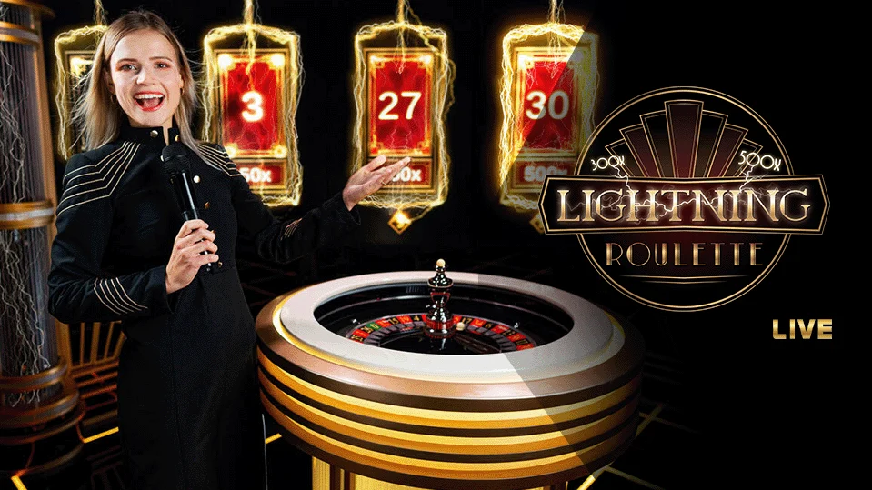 Lightning Roulette su dispositivo mobile e desktop