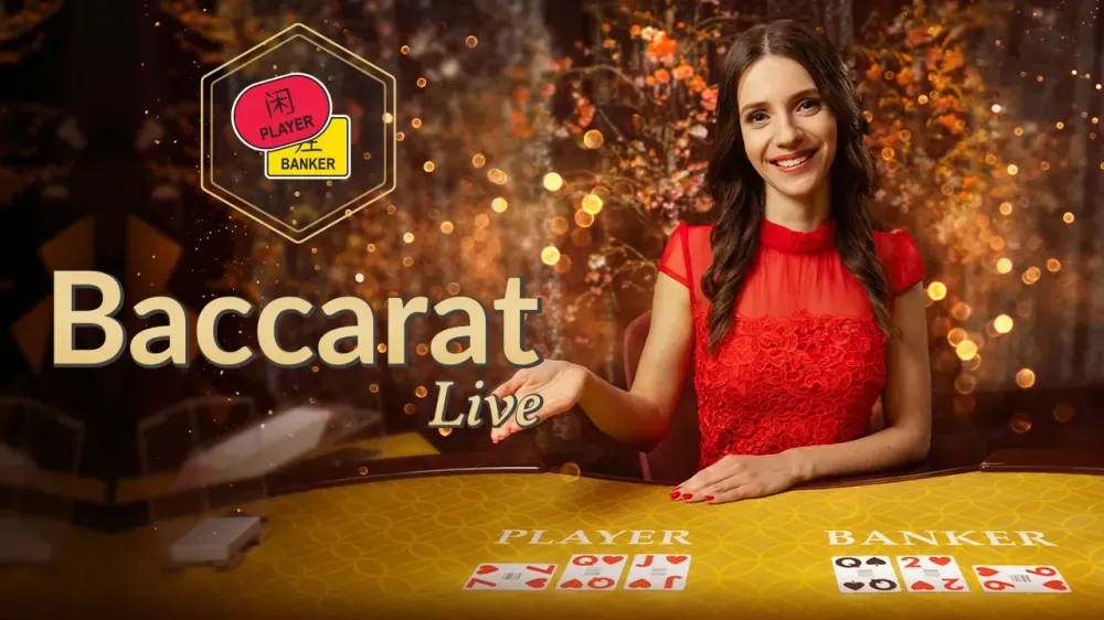 Anteprima Live Baccarat con croupier
